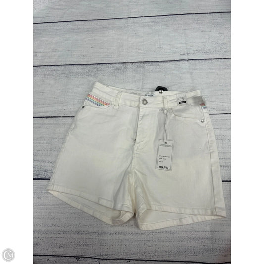 Shorts By Judy Blue In White, Size: M