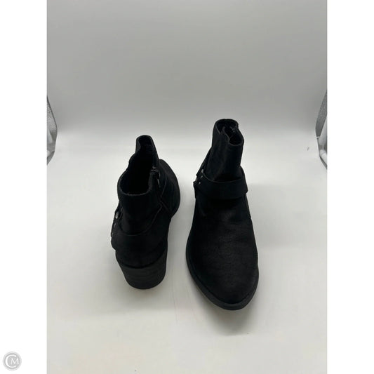 Boots Ankle Heels By Very G In Black, Size: 8.5