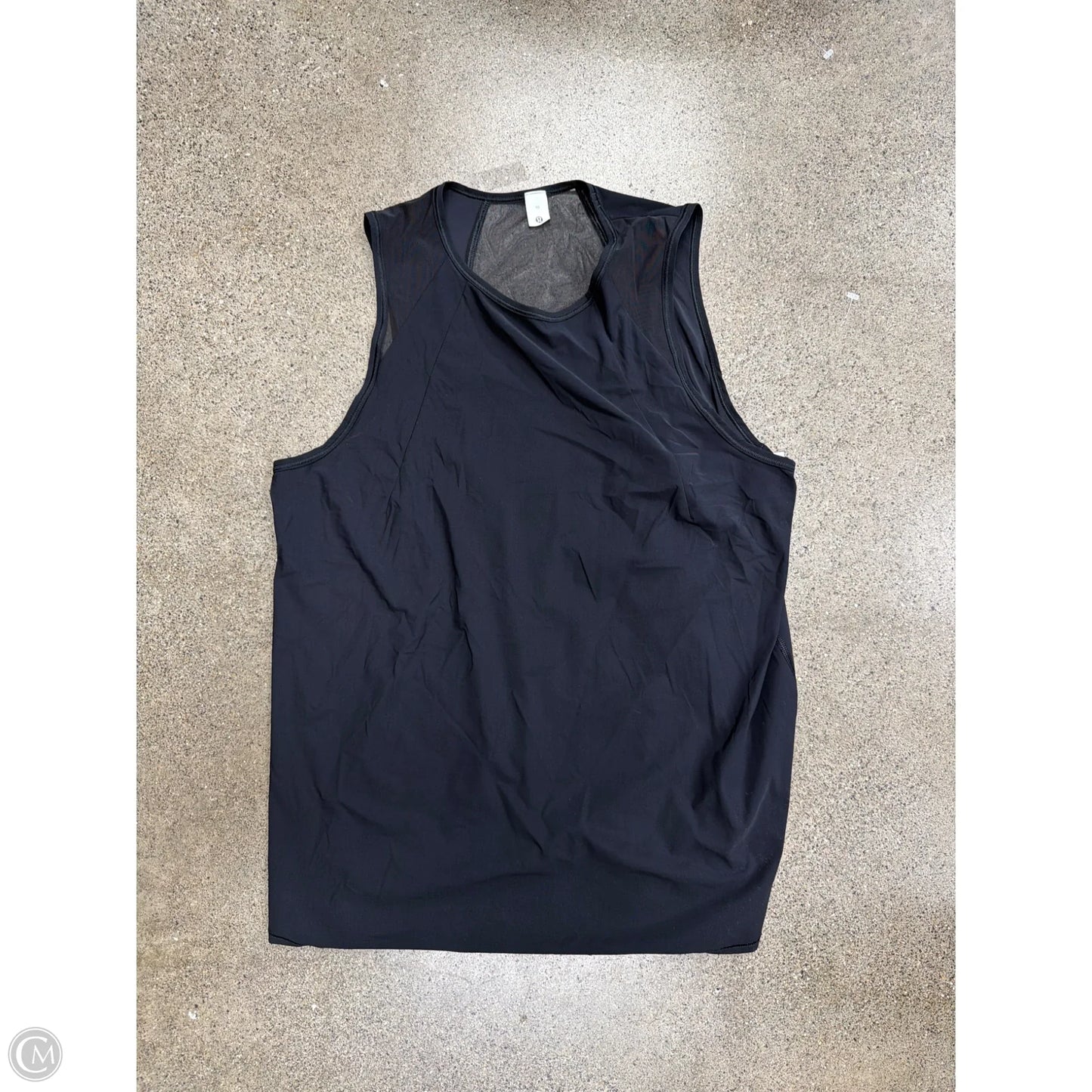Athletic Tank Top By Lululemon In Black, Size: 10