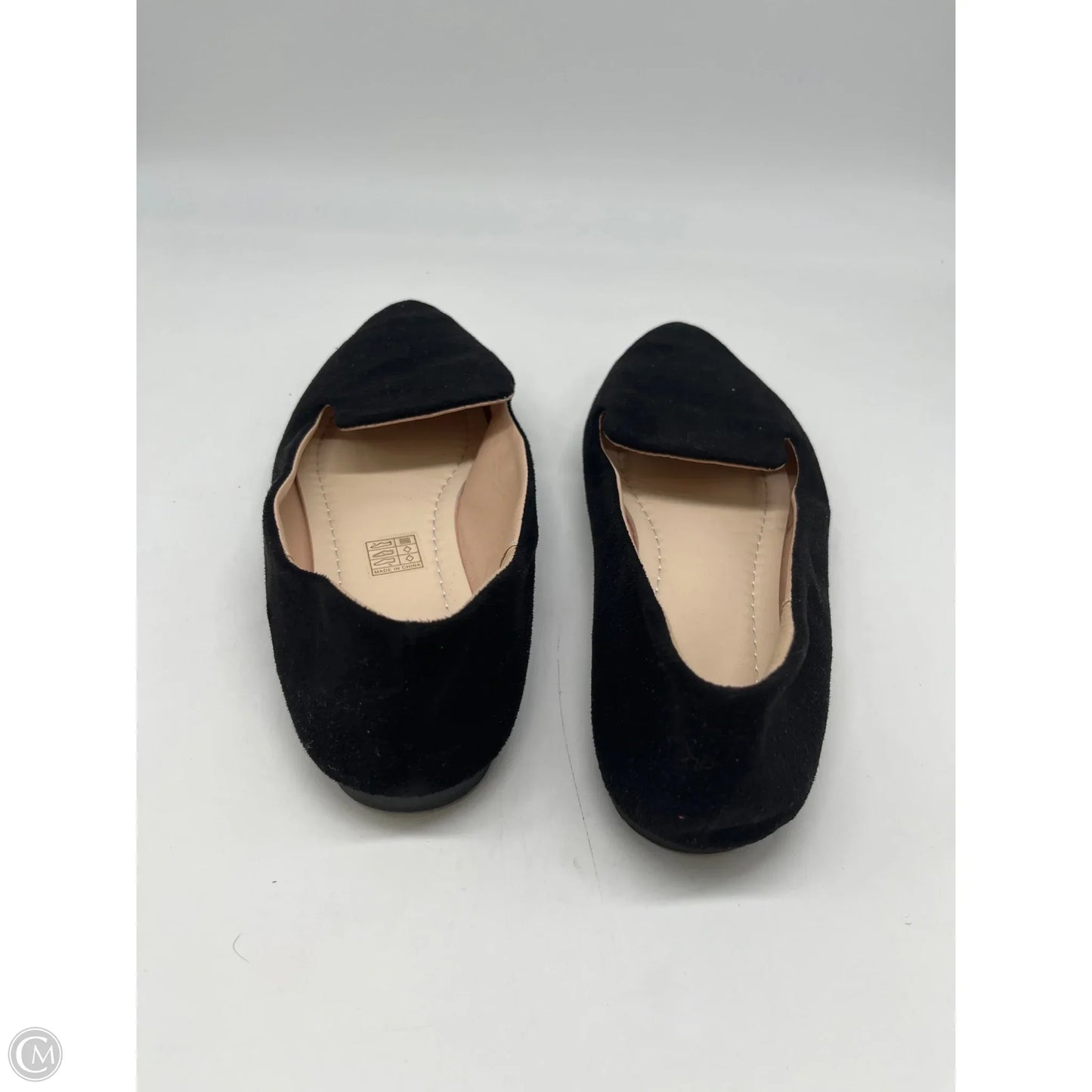 Shoes Flats By Clothes Mentor In Black, Size: 10.5