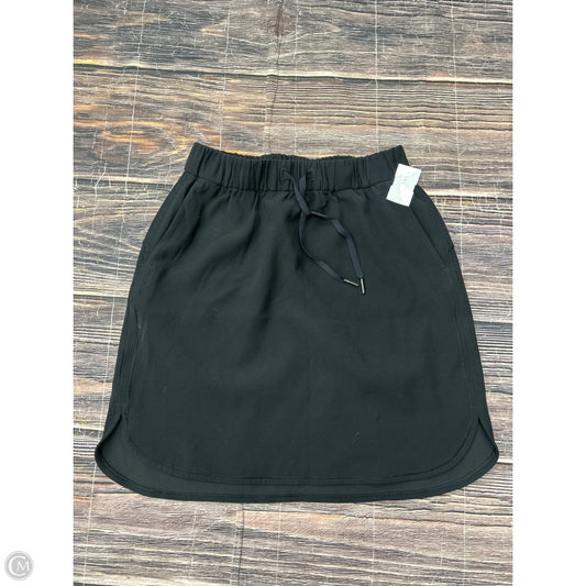 Athletic Skirt By Lululemon In Black, Size: 8