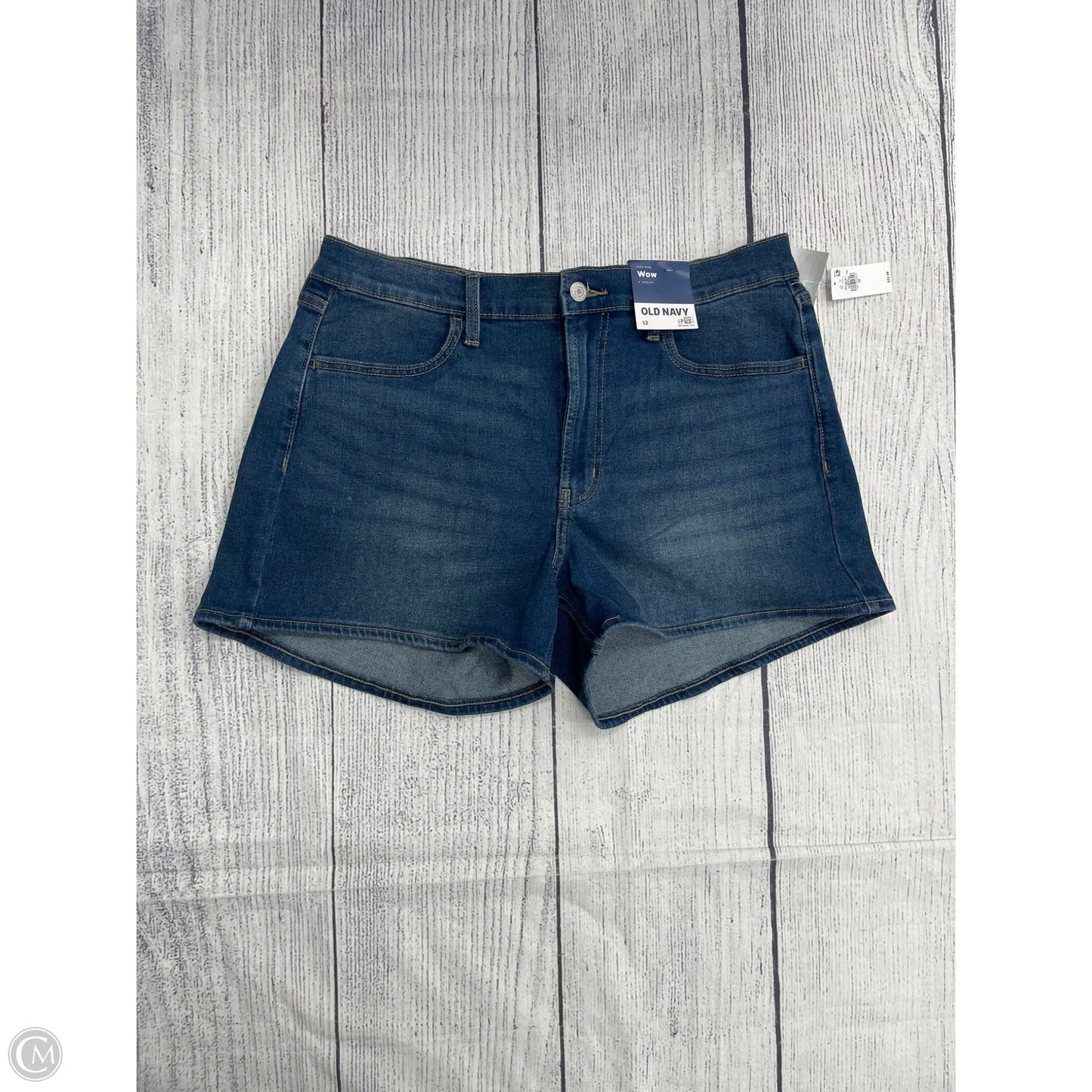 Shorts By Old Navy In Blue Denim, Size: 12
