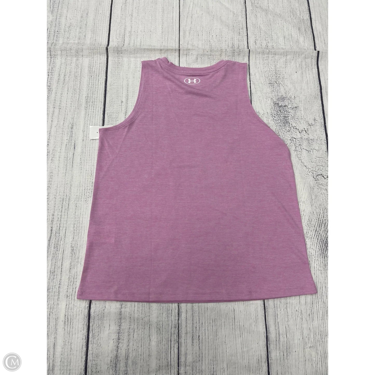 Athletic Tank Top By Under Armour In Purple, Size: S