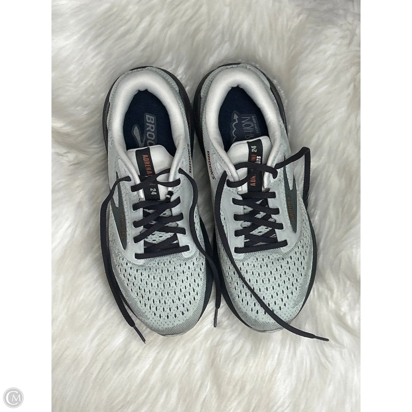 Shoes Athletic By Brooks In Green, Size: 9.5