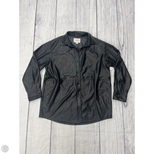 Jacket Other By Velvet By Graham & Spencer In Black, Size: L