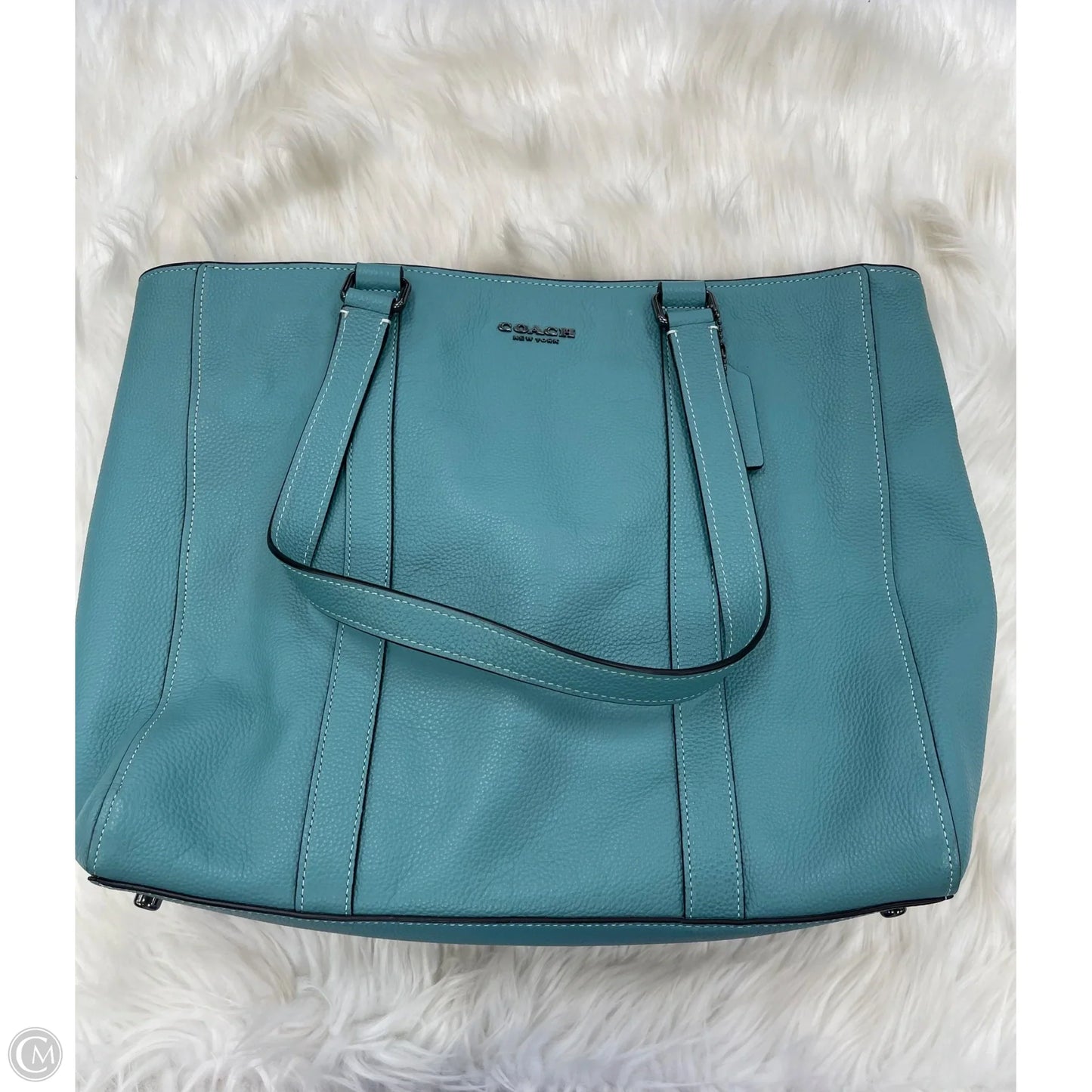 Tote Designer By Coach, Size: Large