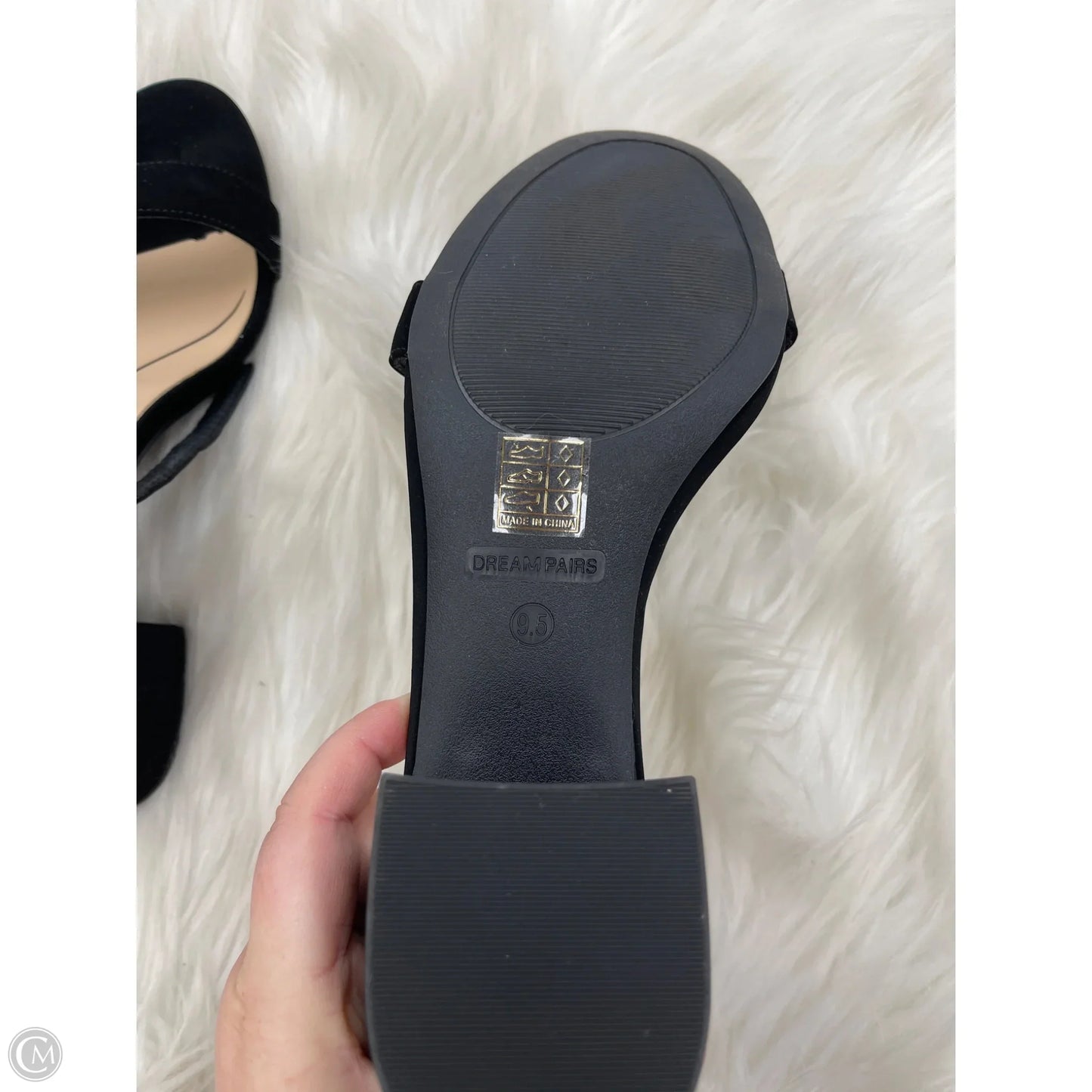 Shoes Heels Block By Dream Pairs In Black, Size: 9.5