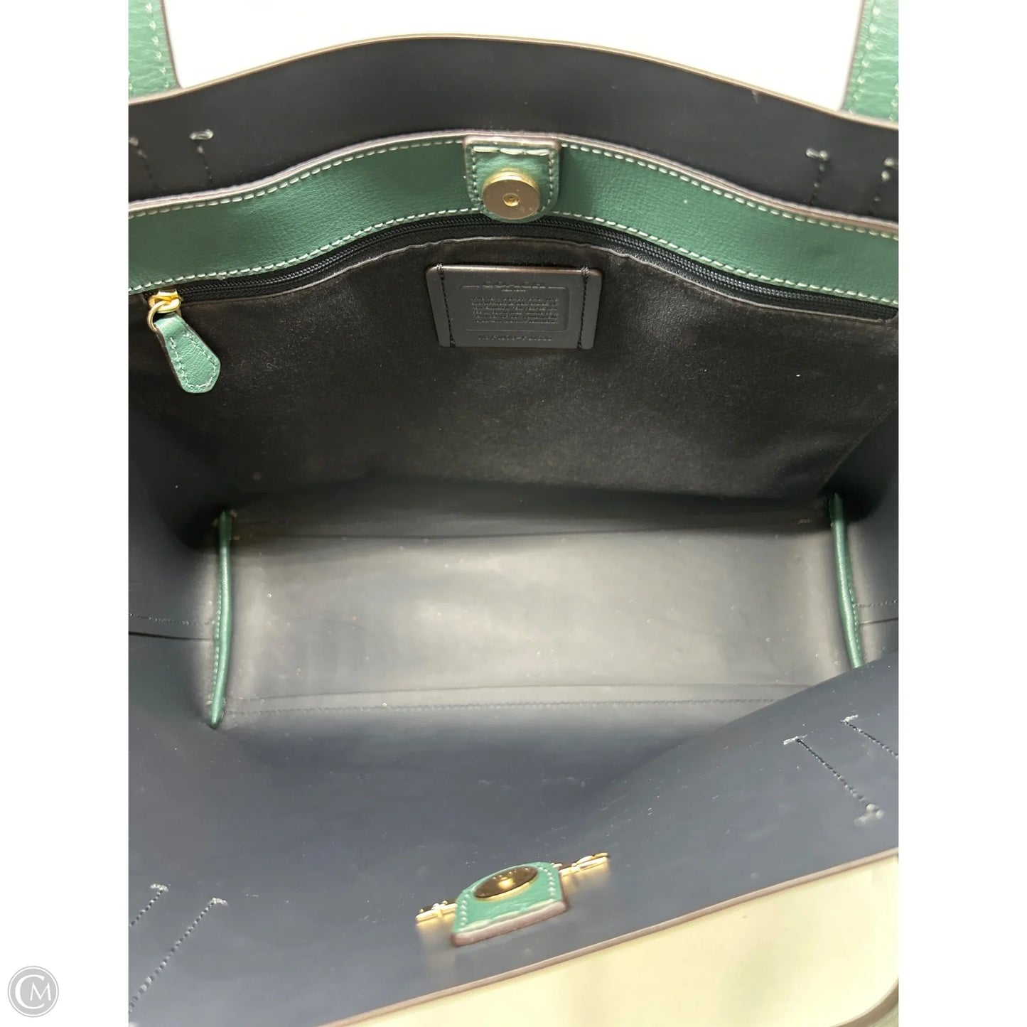 Tote Designer By Coach, Size: Large