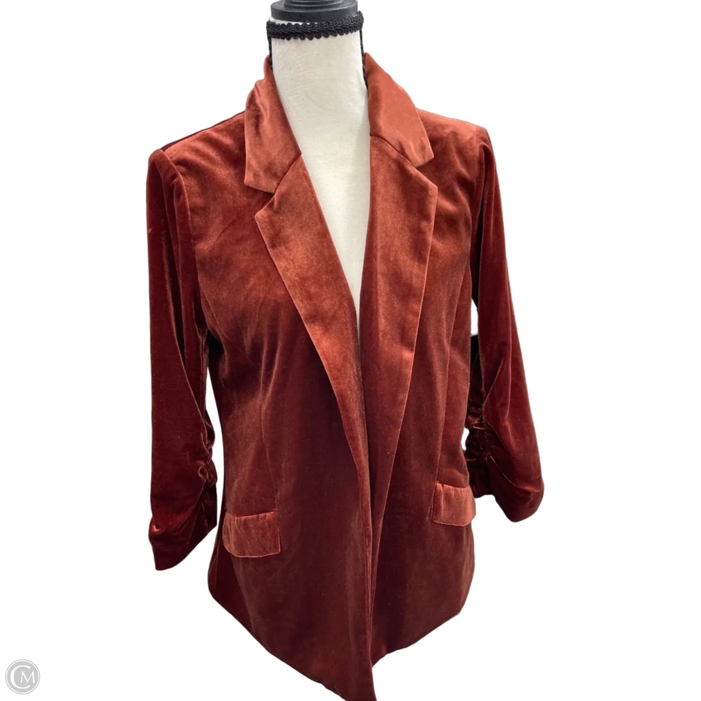 Blazer By Skies Are Blue In Orange, Size: M