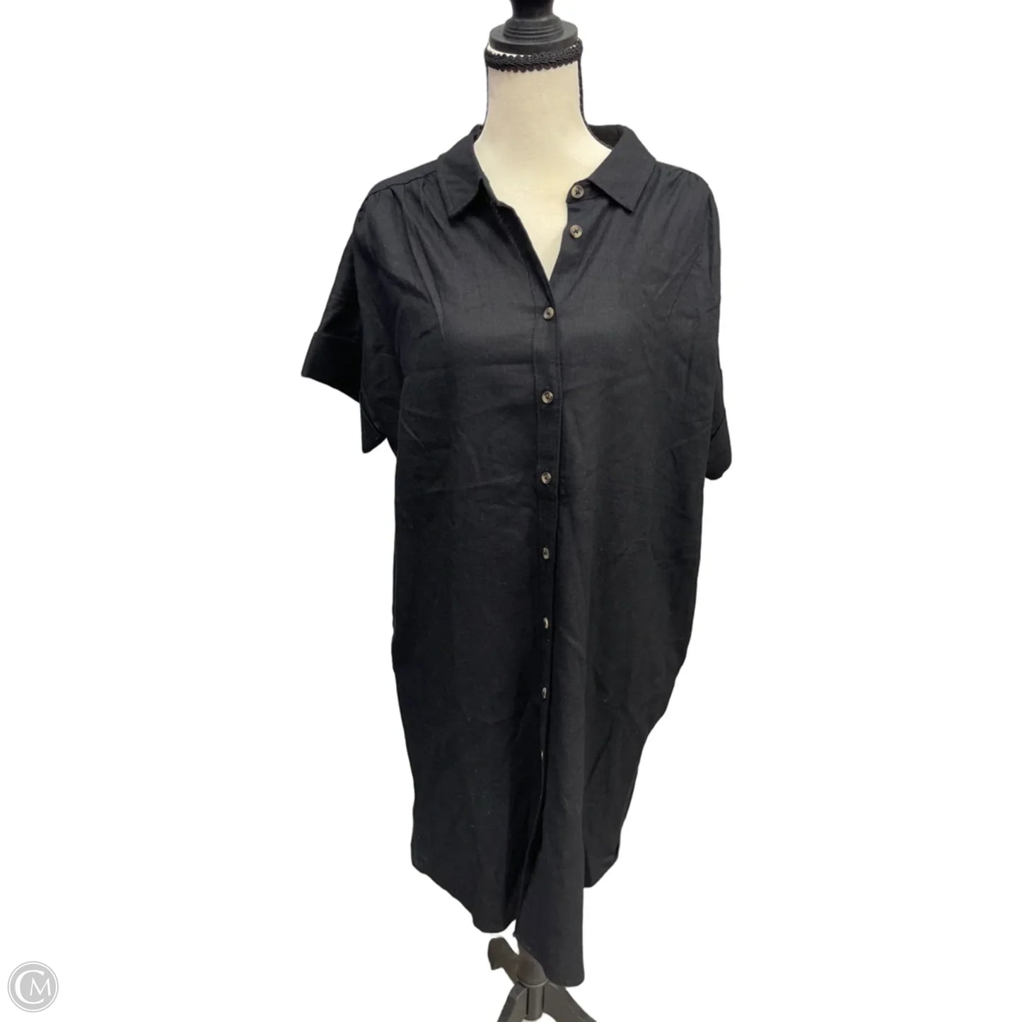 Dress Casual Maxi By Well Worn In Black, Size: L