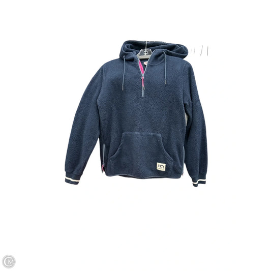 Sweatshirt Hoodie By Clothes Mentor In Navy, Size: S