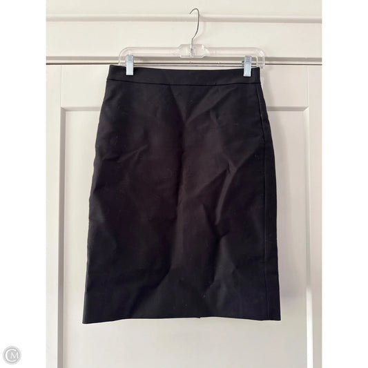 Skirt Midi By J. Crew In Black, Size: Xs