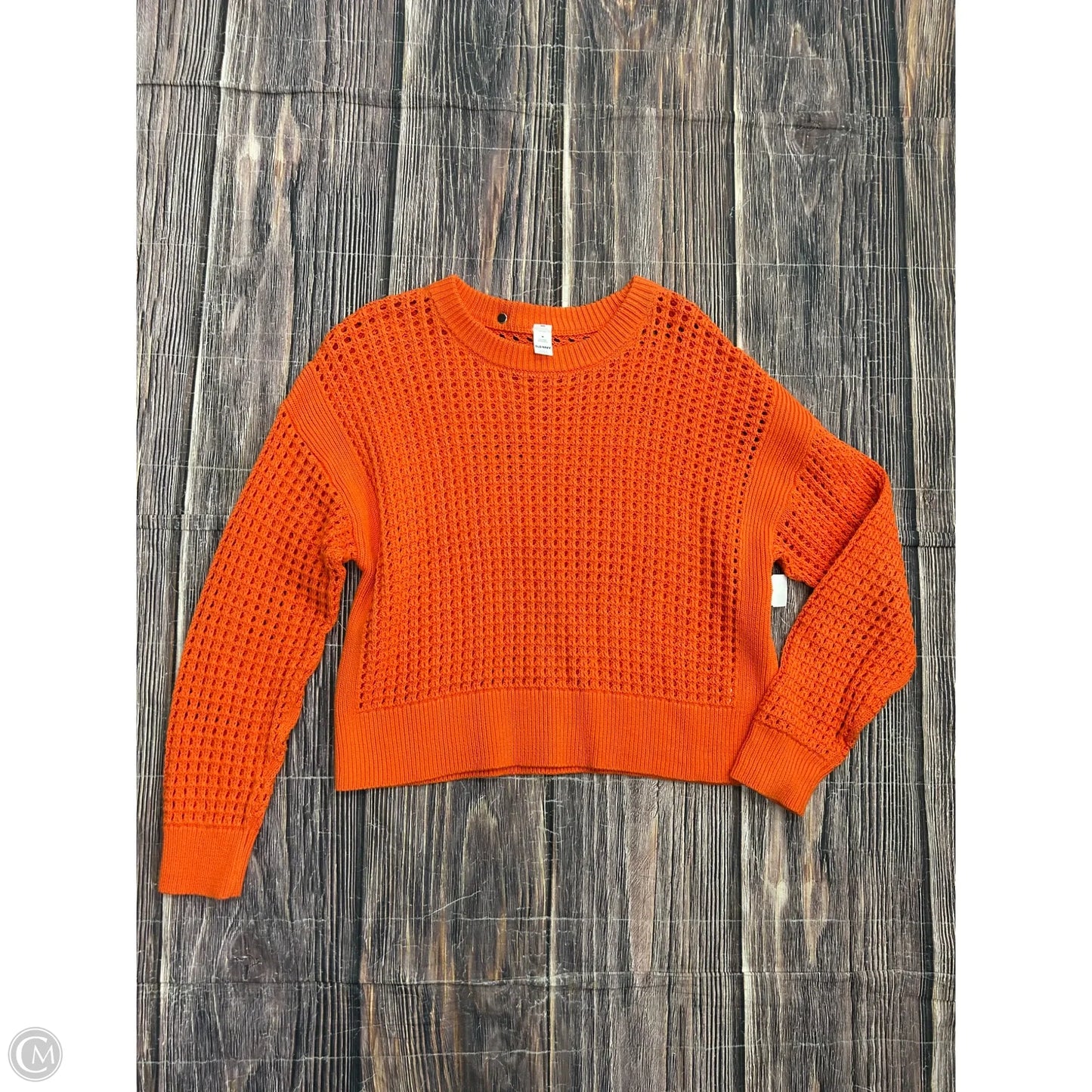 Sweater By Old Navy In Orange, Size: M