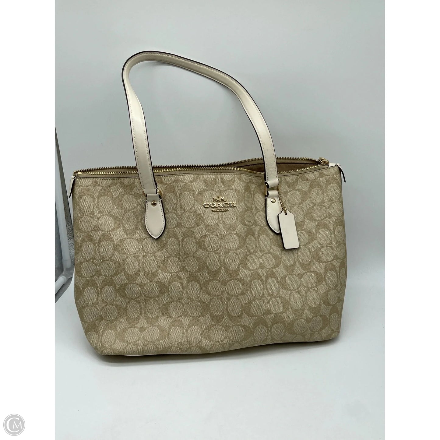 Handbag Designer By Coach, Size: Large