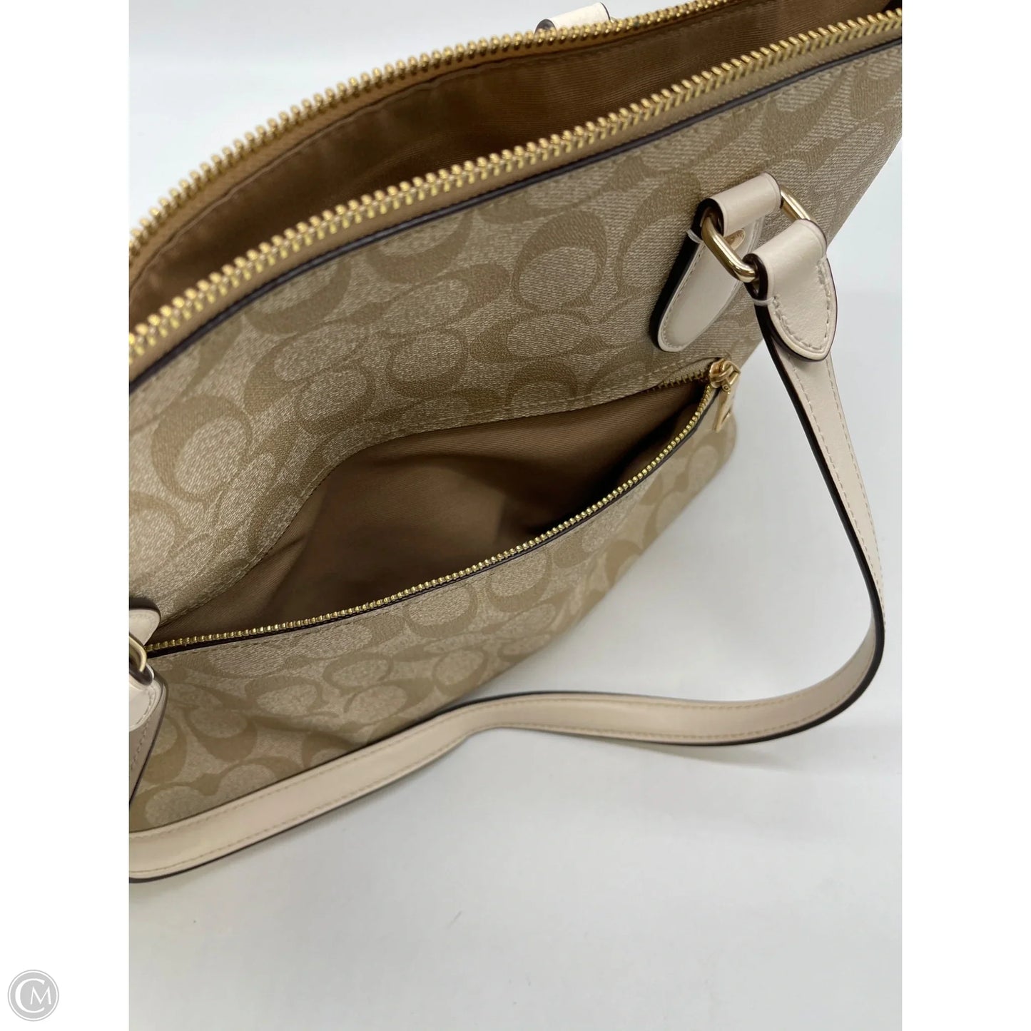 Handbag Designer By Coach, Size: Large