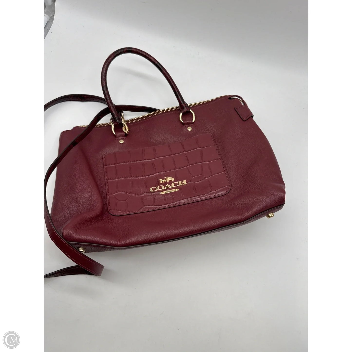 Handbag Designer By Coach, Size: Medium
