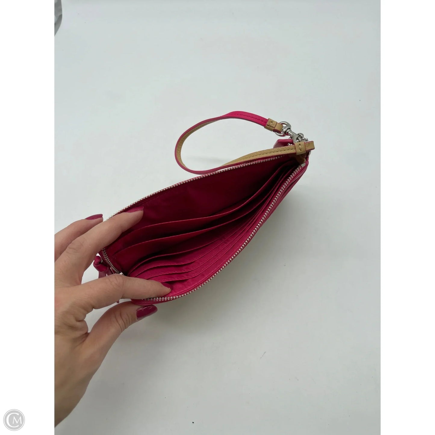 Wristlet Designer By Coach, Size: Medium