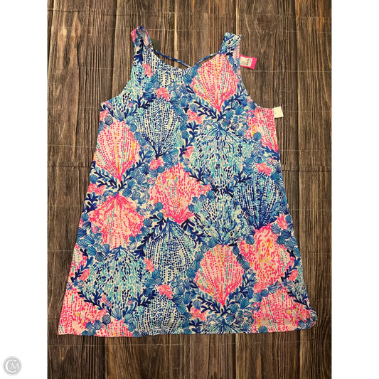 Dress Designer By Lilly Pulitzer In Blue, Size: 1x