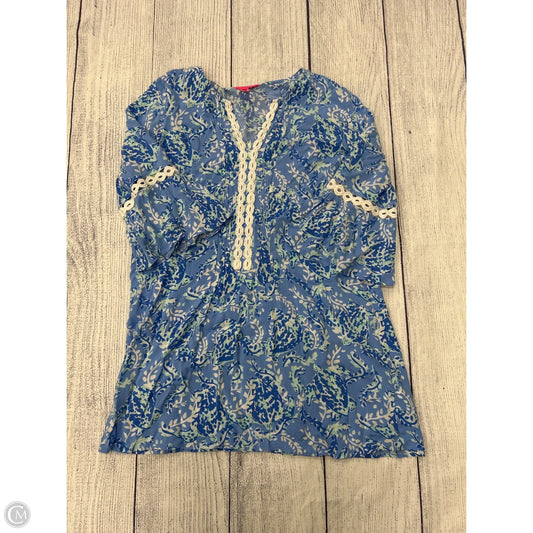 Dress Designer By Lilly Pulitzer In Blue, Size: Xl