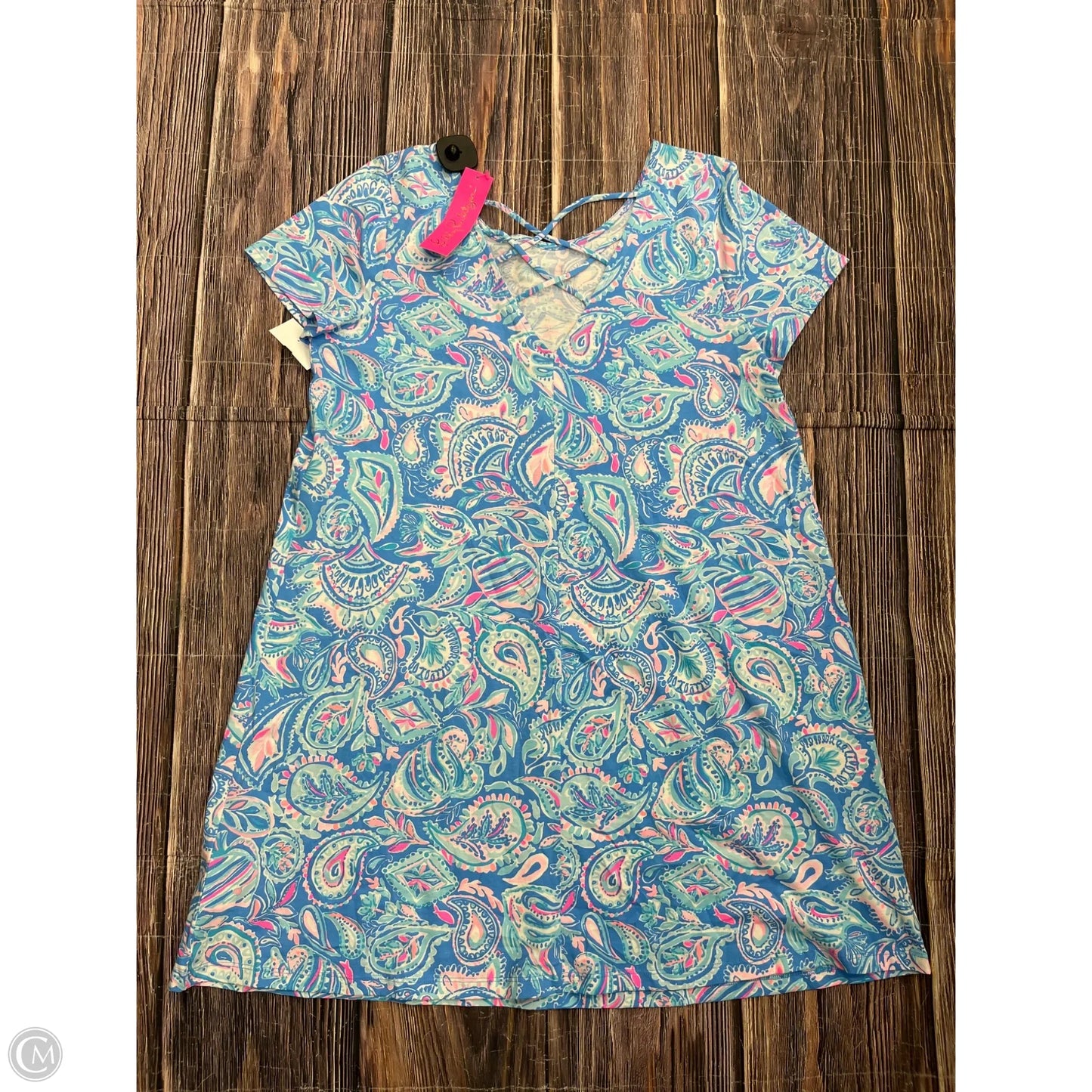 Dress Designer By Lilly Pulitzer In Blue, Size: 1x