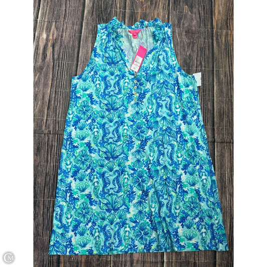 Dress Designer By Lilly Pulitzer In Blue, Size: 1x