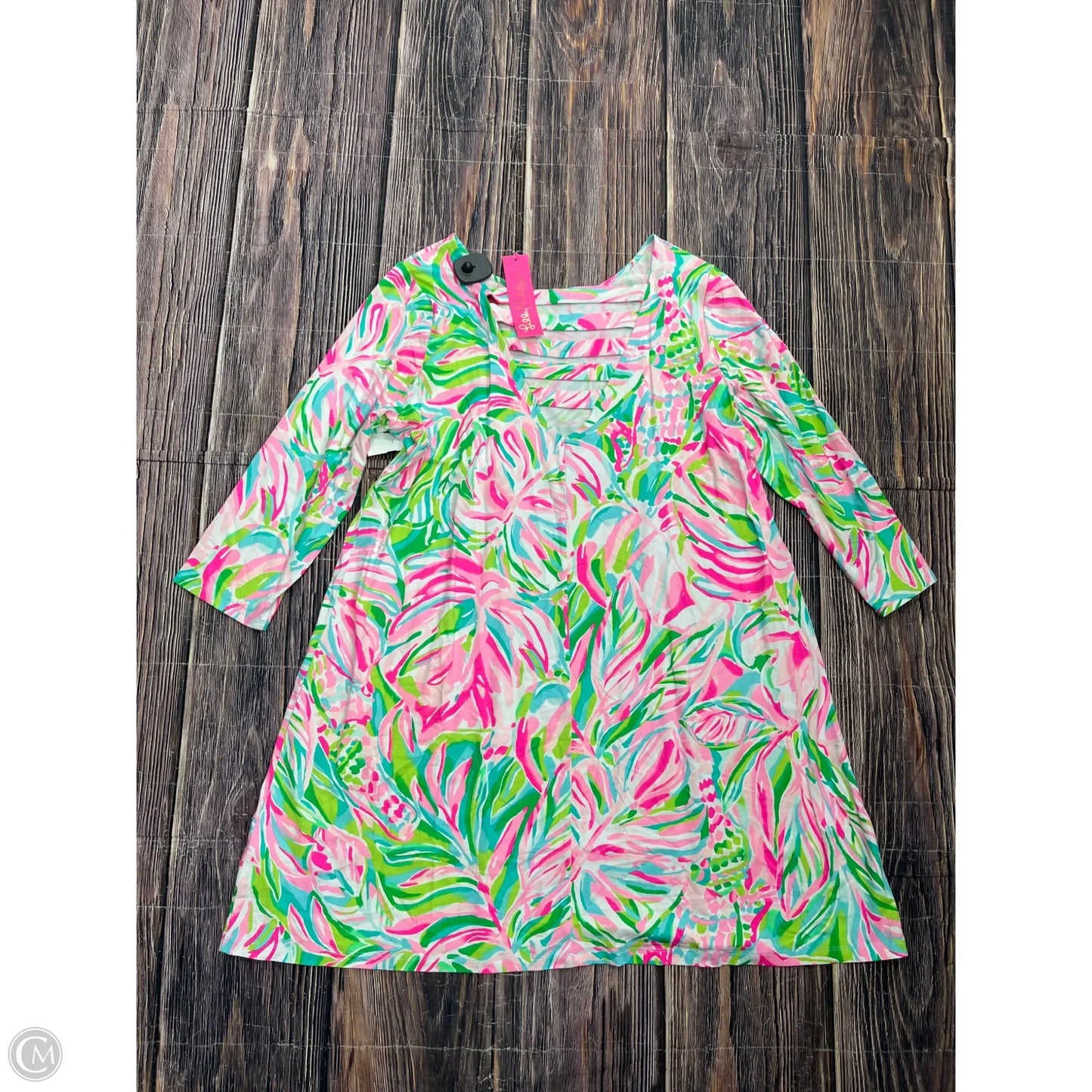 Dress Designer By Lilly Pulitzer In Pink, Size: 1x