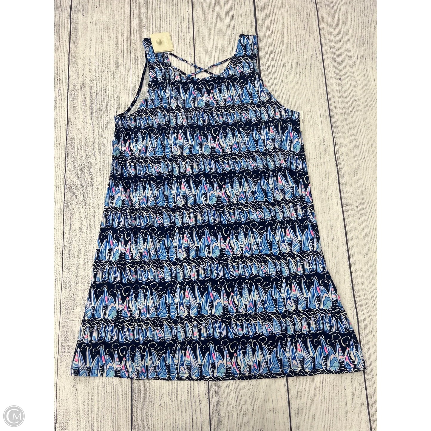 Dress Designer By Lilly Pulitzer In Blue, Size: 1x