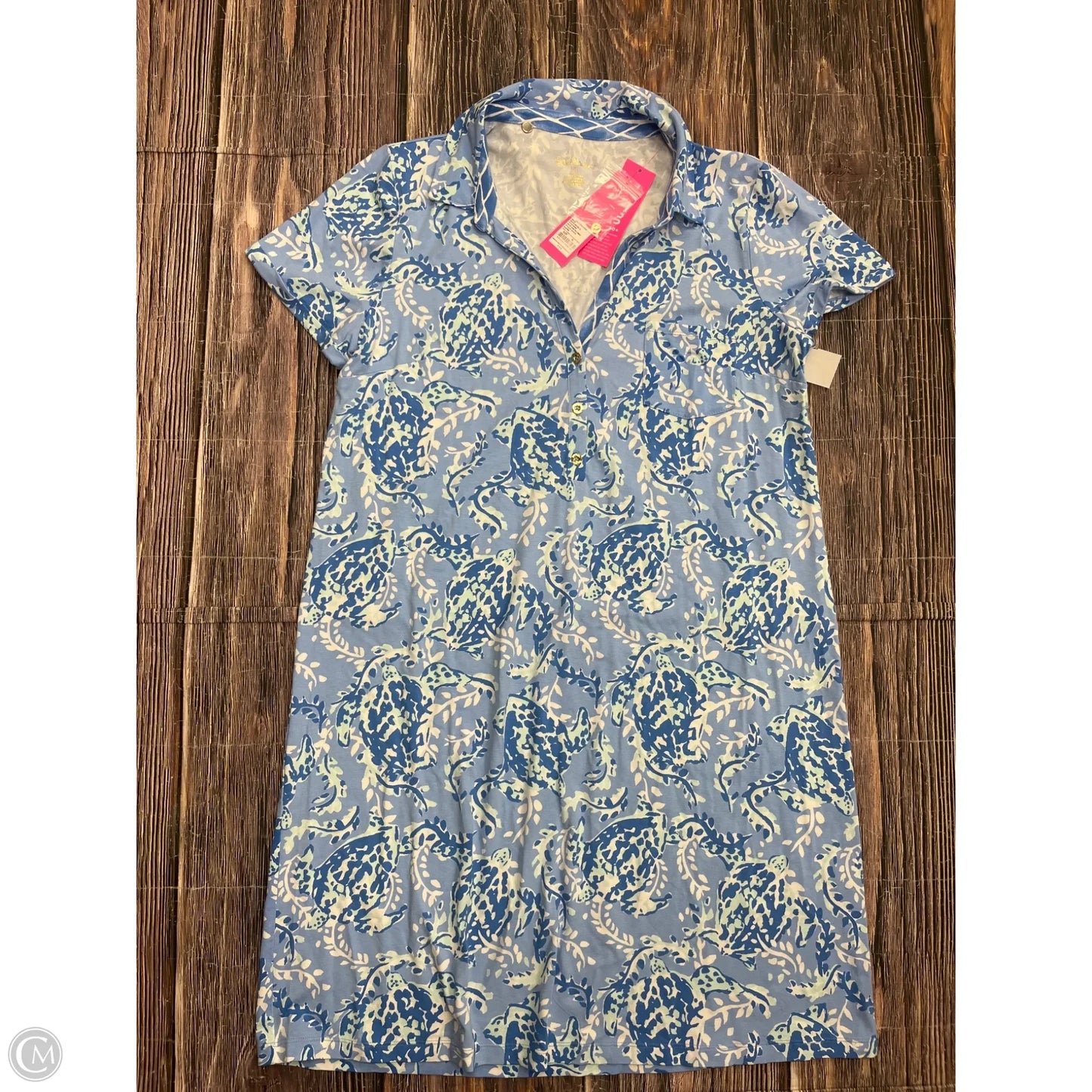 Dress Designer By Lilly Pulitzer In Blue, Size: Xl