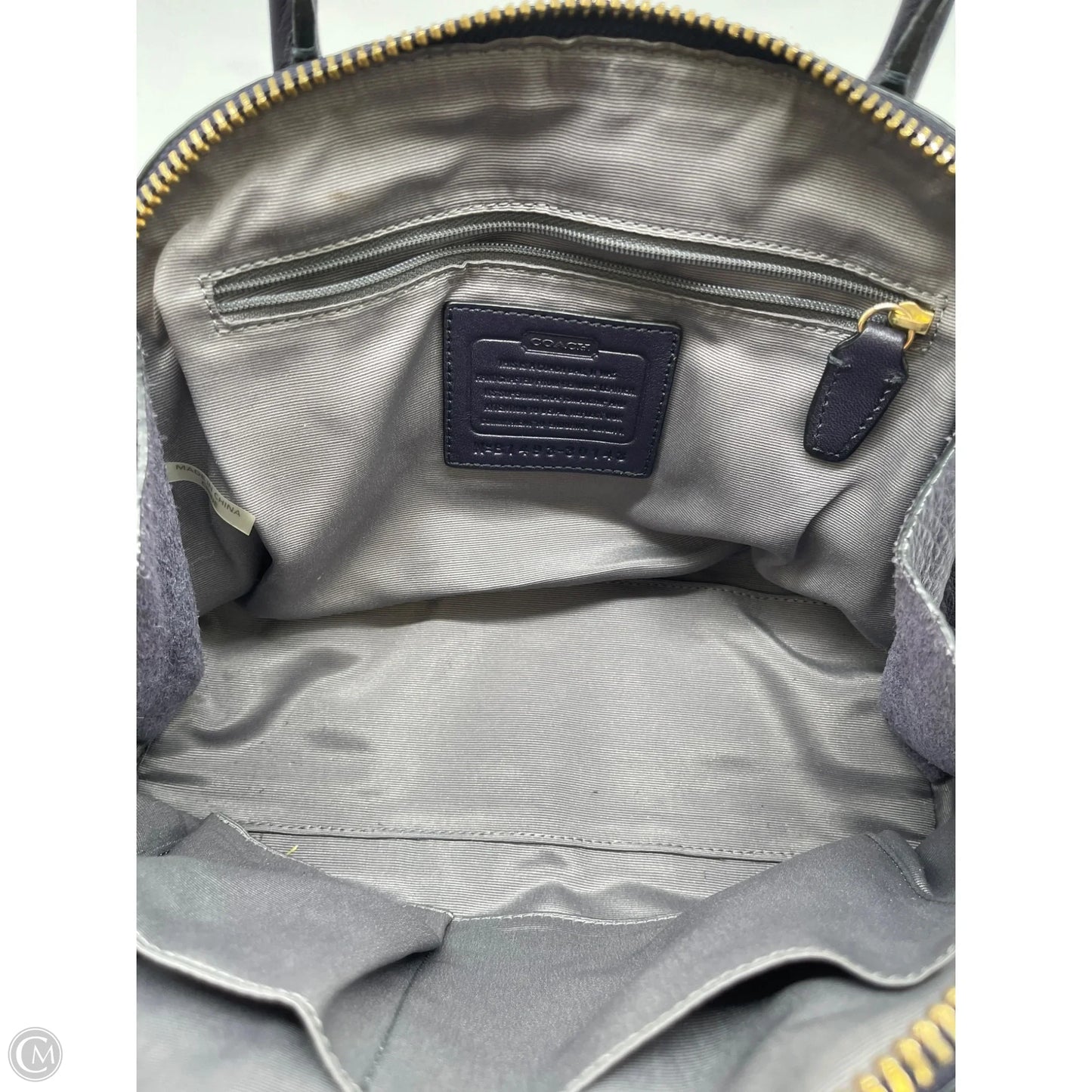 Handbag Designer By Coach, Size: Medium