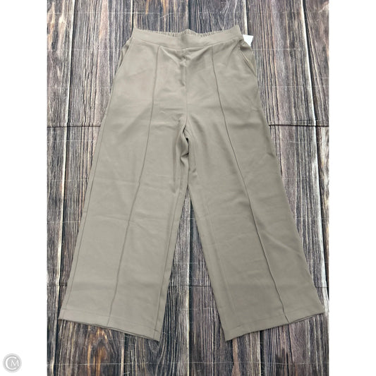 Pants Wide Leg By Melloday In Tan, Size: M