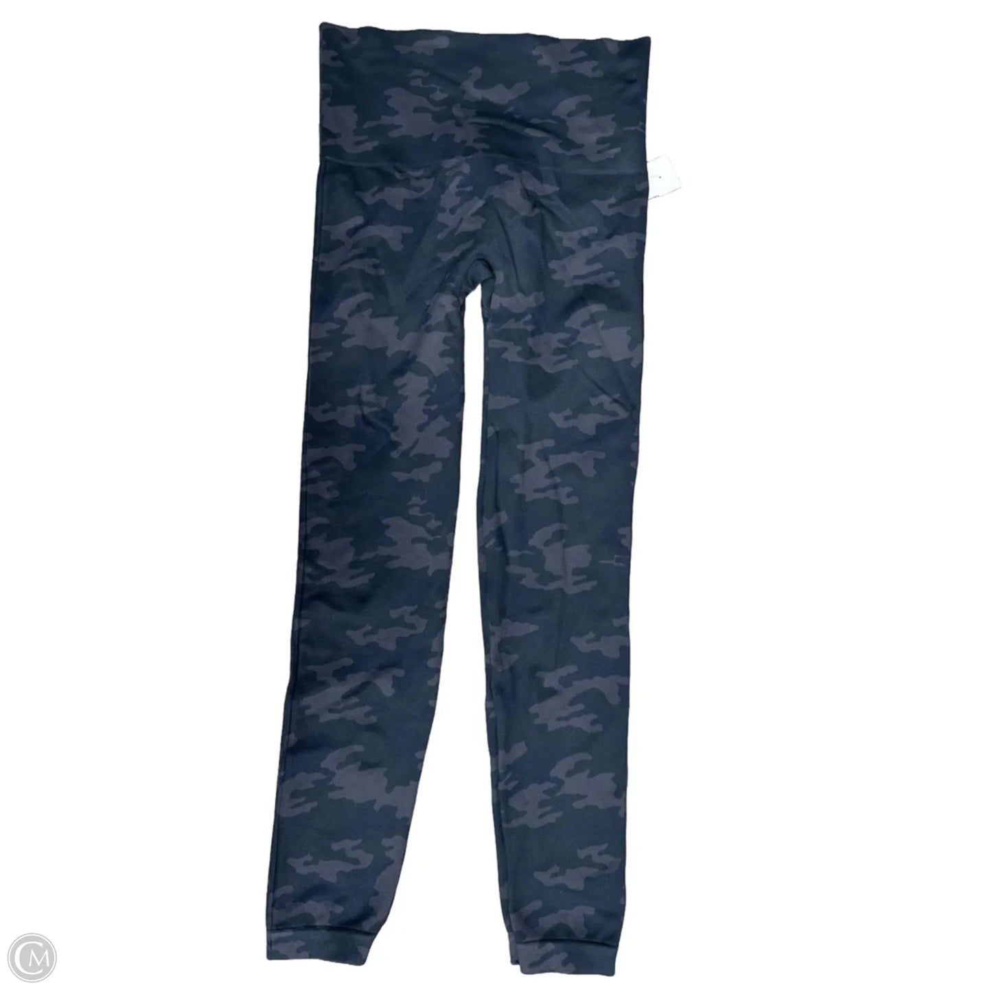 Athletic Leggings By Spanx In Camouflage Print, Size: L