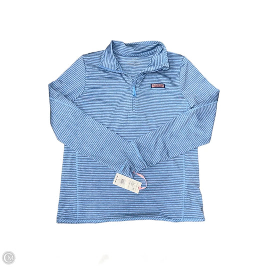 Athletic Top Long Sleeve Collar By Vineyard Vines In Blue, Size: S