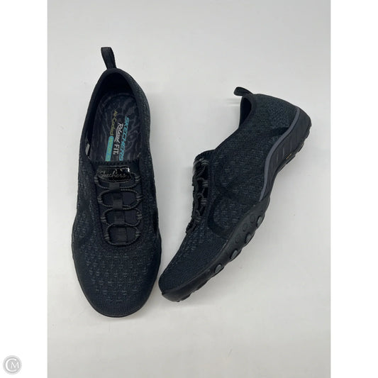 Shoes Athletic By Skechers In Black, Size: 8