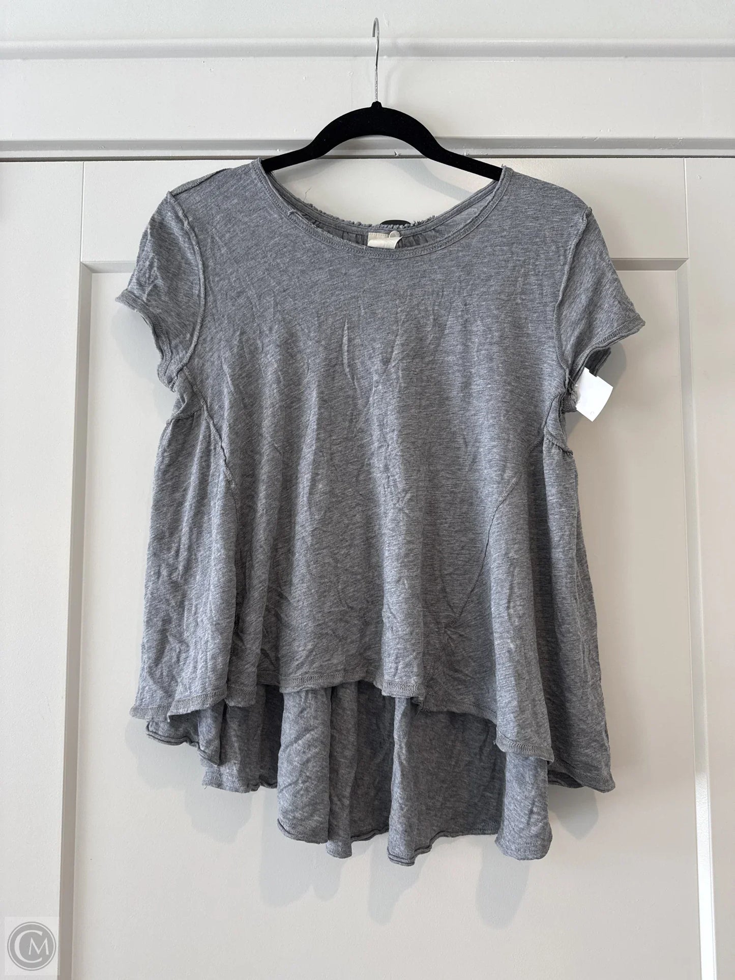 Top Short Sleeve By We The Free In Grey, Size: Xs