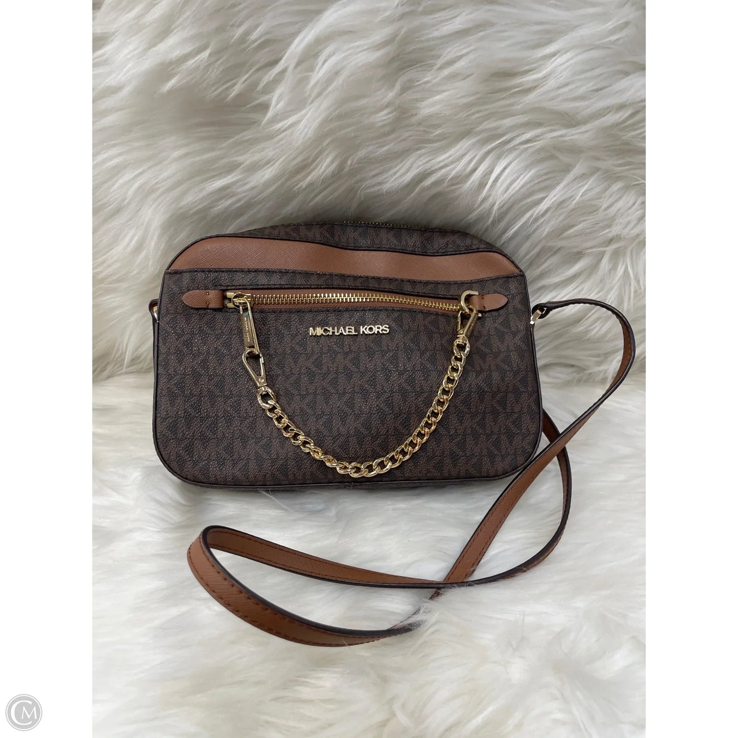 Crossbody Designer By Michael Kors, Size: Small