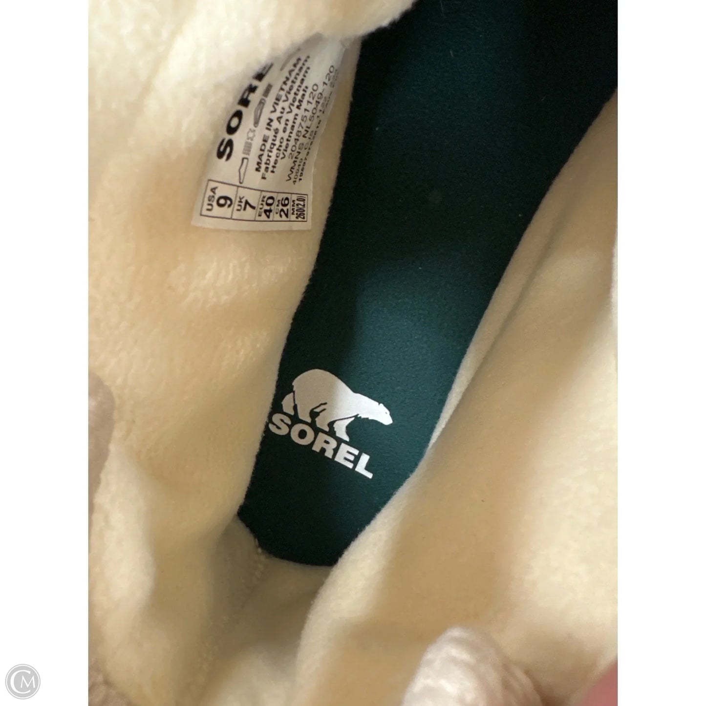 Boots Hiking By Sorel In Cream, Size: 9