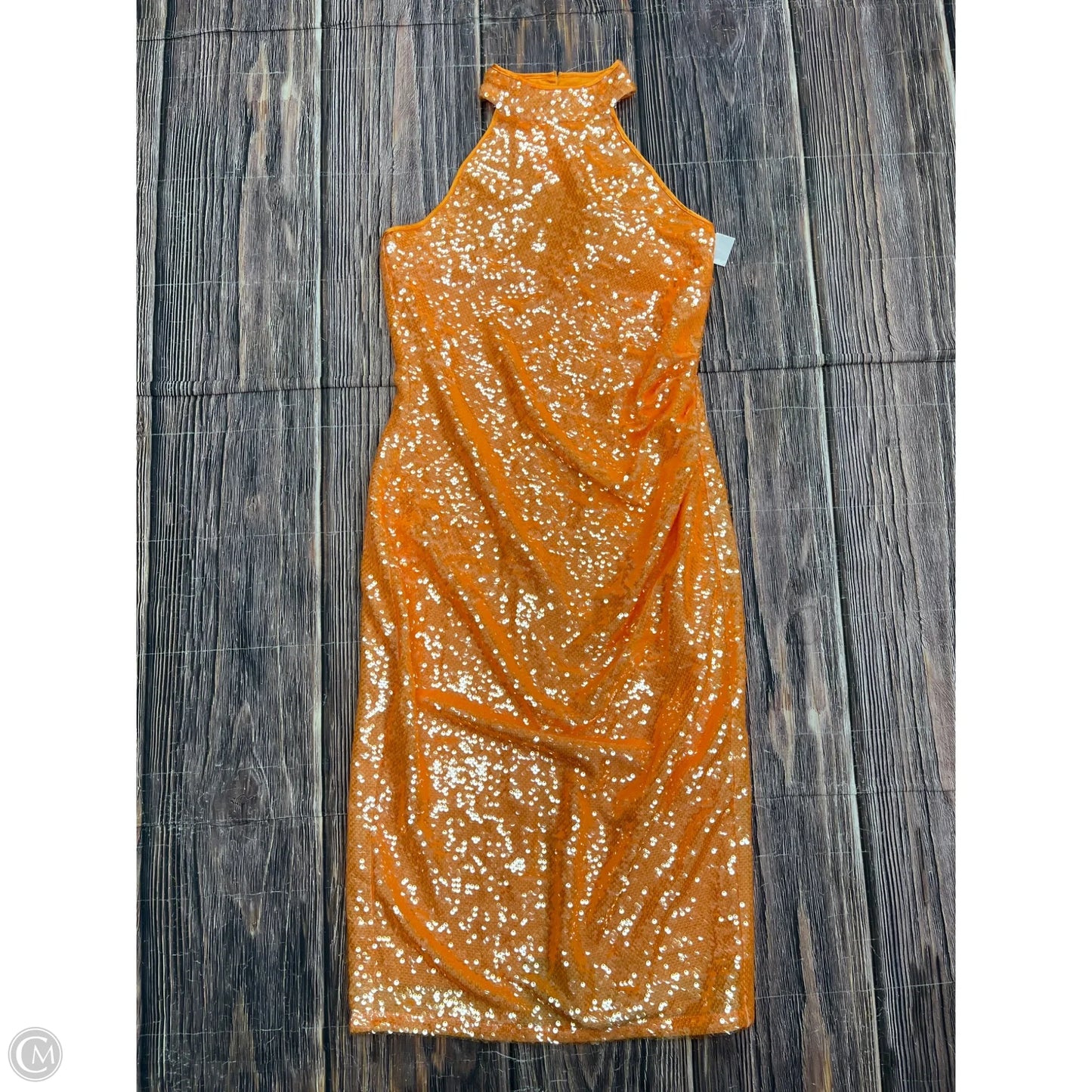 Dress Party Long By Cma In Orange, Size: S