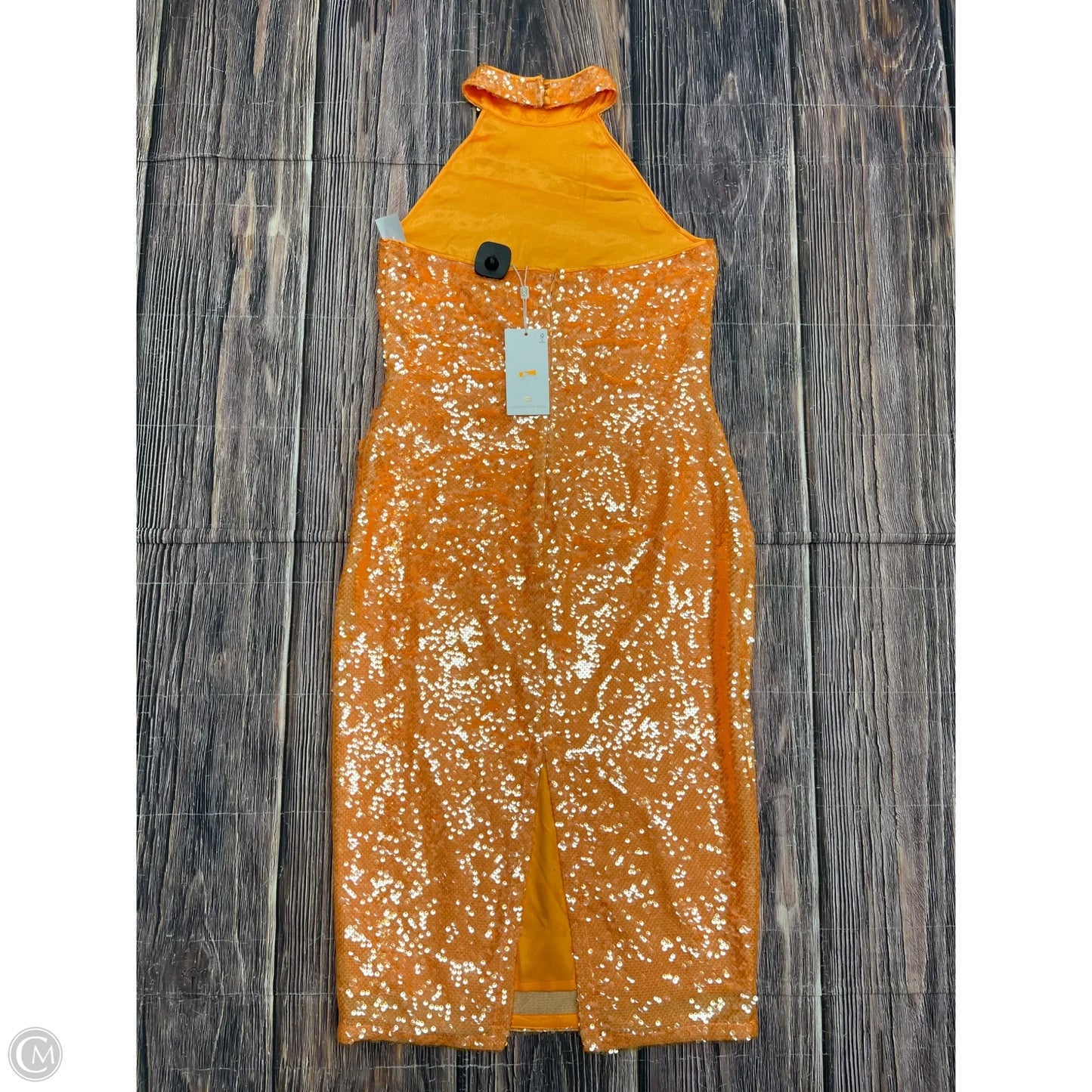 Dress Party Long By Cma In Orange, Size: S