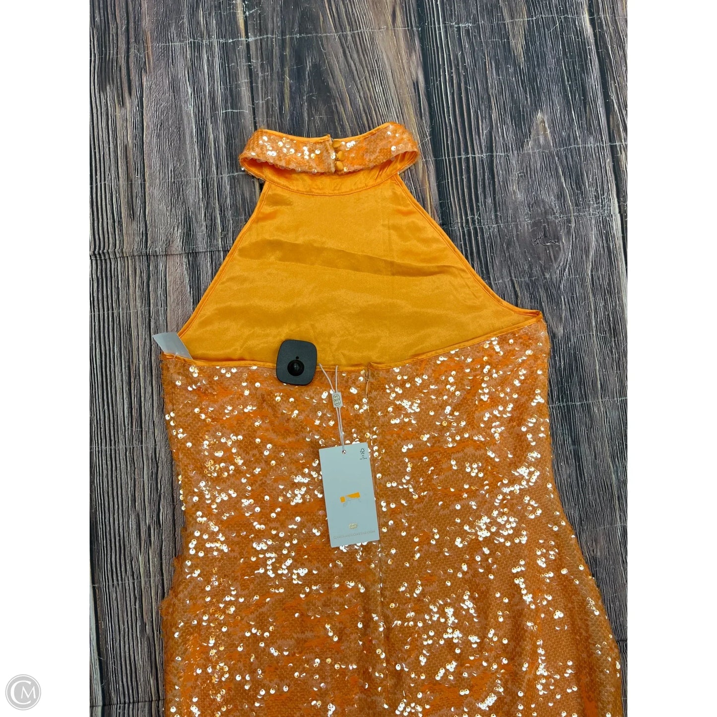 Dress Party Long By Cma In Orange, Size: S