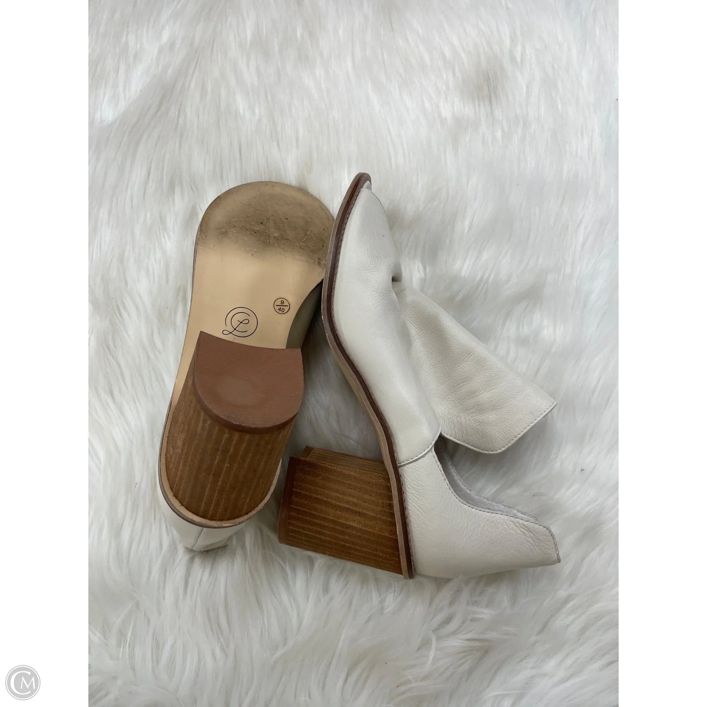Sandals Heels Block By Chinese Laundry In Yellow, Size: 9