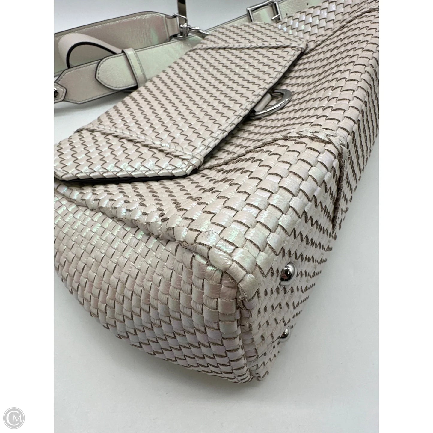 Handbag Leather By Aimee Kestenberg, Size: Large