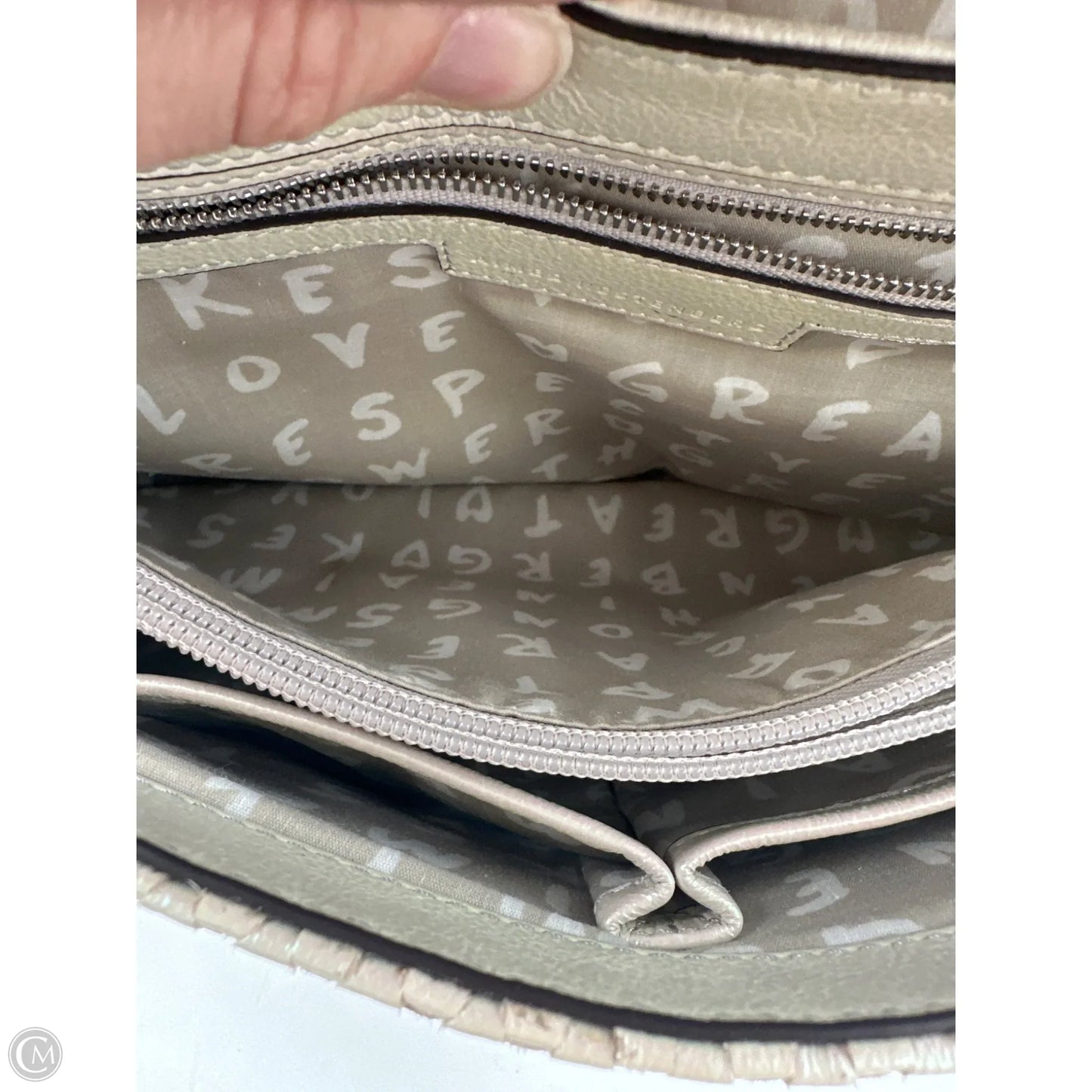 Handbag Leather By Aimee Kestenberg, Size: Large