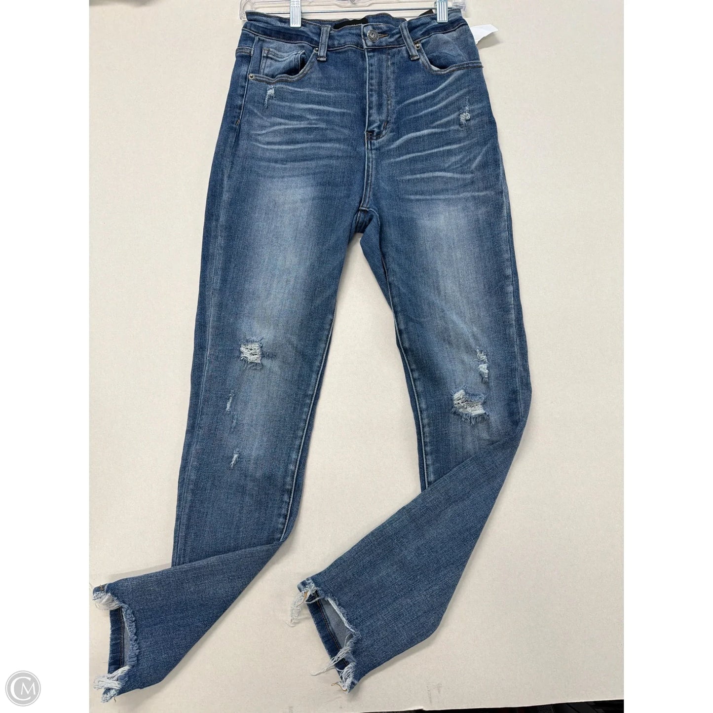 Jeans Skinny By Risen In Blue Denim, Size: 6