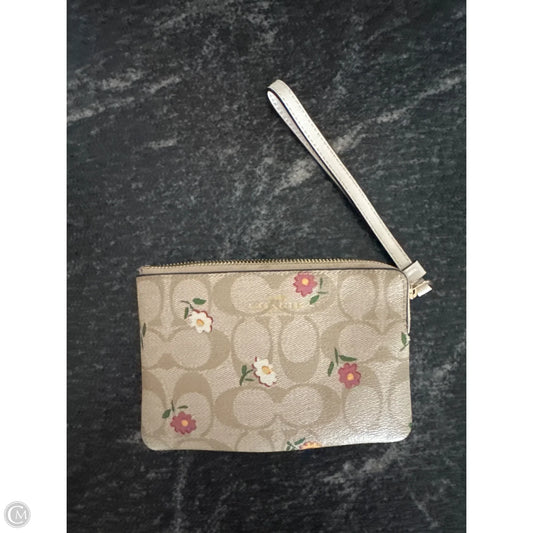 Wristlet Designer By Coach, Size: Small