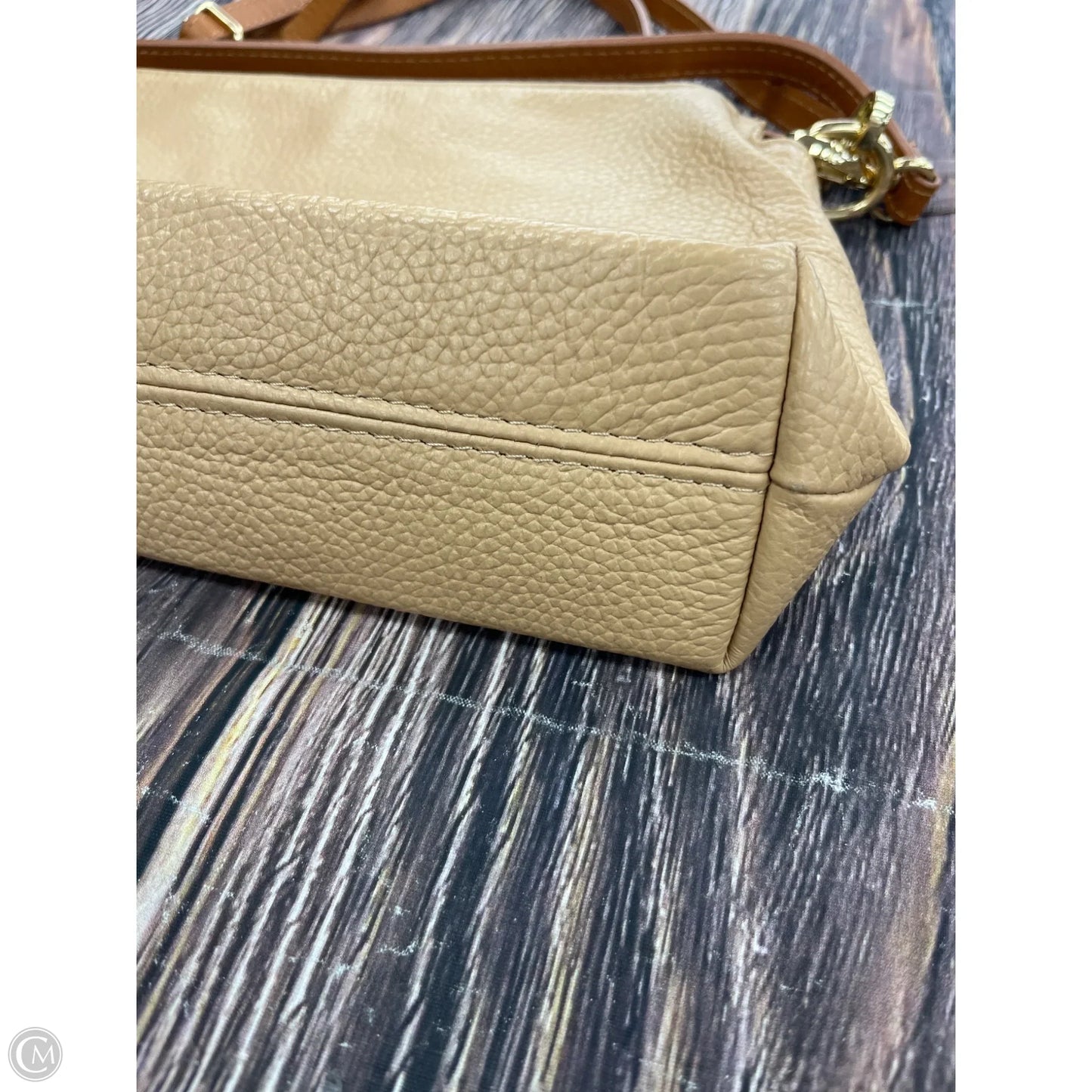 Crossbody Leather By Valentina, Size: Medium