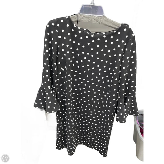 Dress Casual Short By Liz Claiborne In Black, Size: L