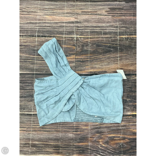 Top Sleeveless By Promesa In Blue, Size: L