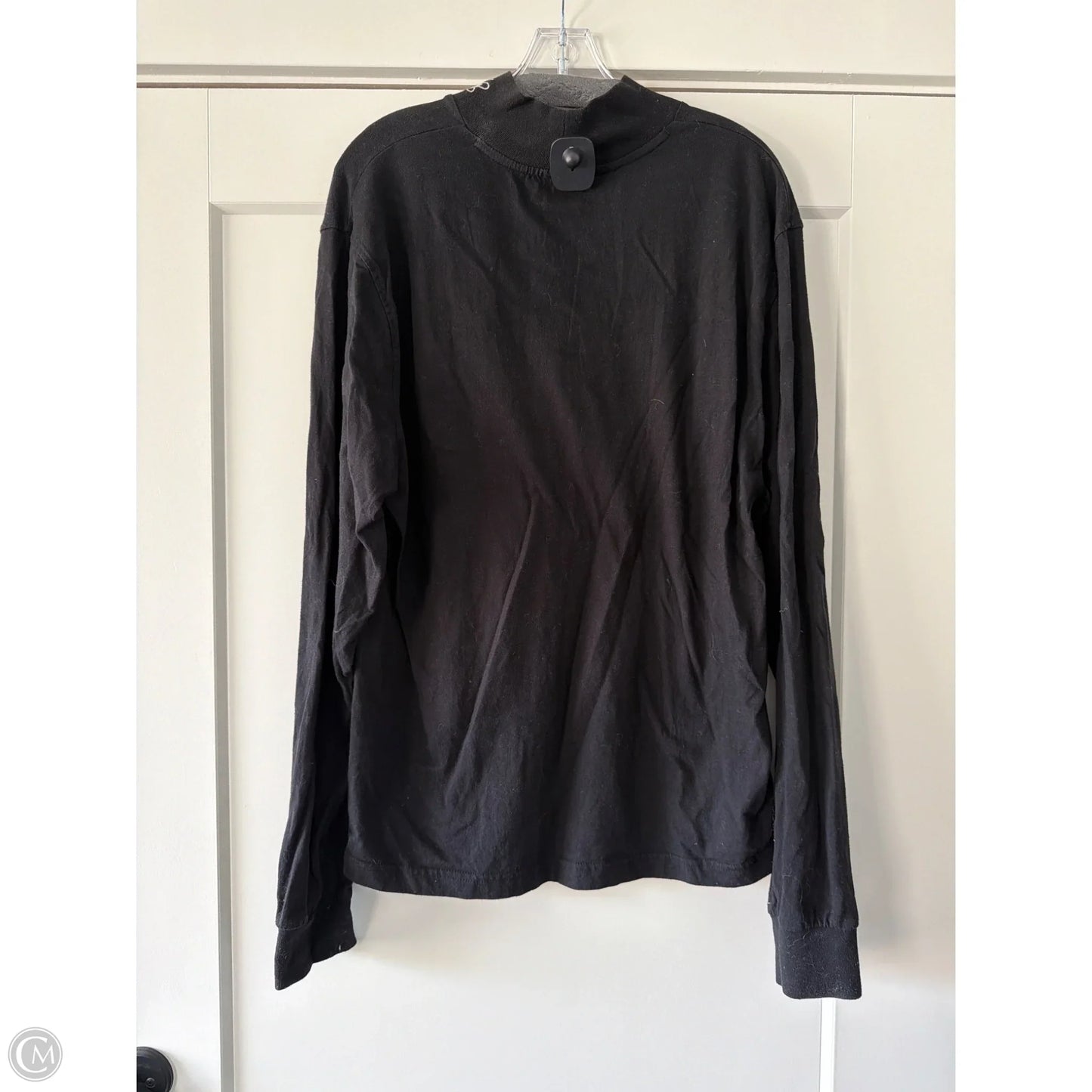 Top Long Sleeve By Urban Outfitters In Black, Size: L