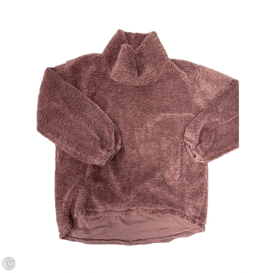 Sweatshirt Collar By Lululemon In Brown, Size: 12