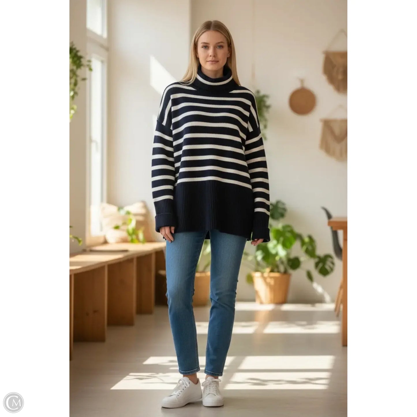Sweater By Gap In Navy, Size: S